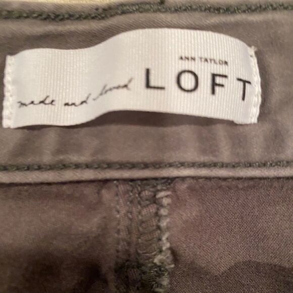 Loft Grey Leggings Size 28 - Picture 2 of 10
